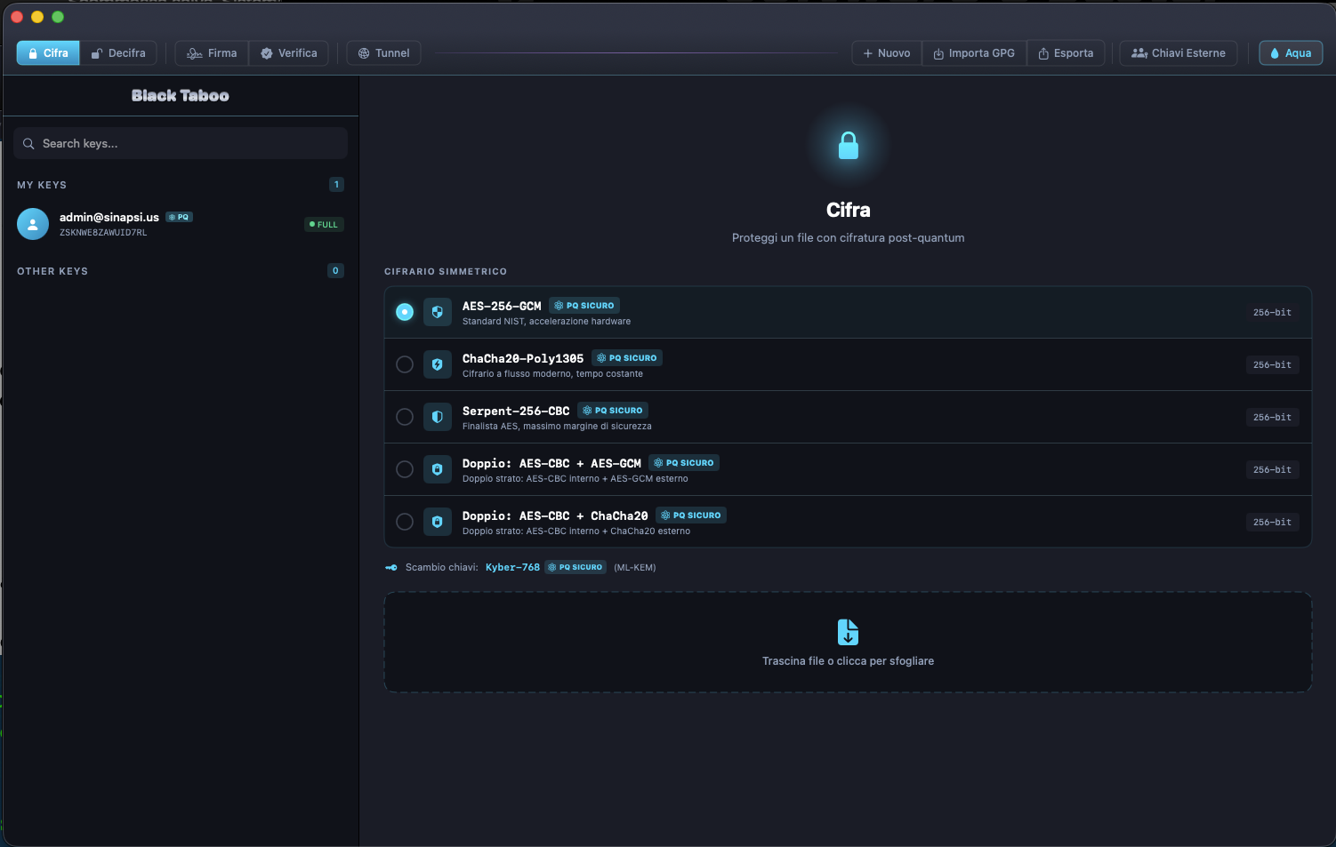 BlackTaboo Screenshot 1