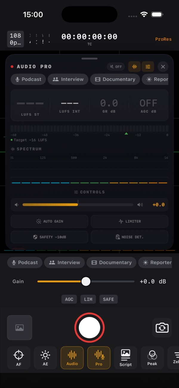 DarkScope Audio Detail
