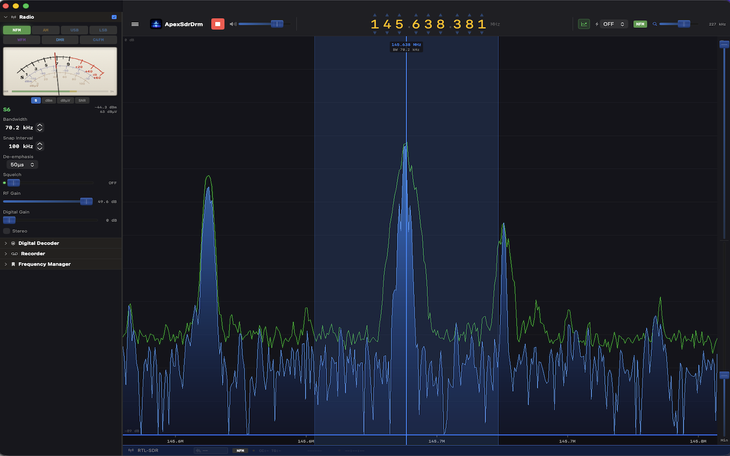ApexSDR DMR: One Click to Digital Voice. No Pipes, No Pain.